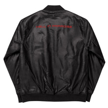 Load image into Gallery viewer, LEATHER BOMBER
