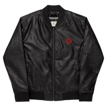 Load image into Gallery viewer, LEATHER BOMBER
